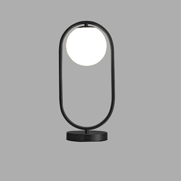 lampe métal doré Boule | Designix - Lampe de chevet Noir Blanc Chaud  - https://designix.fr/