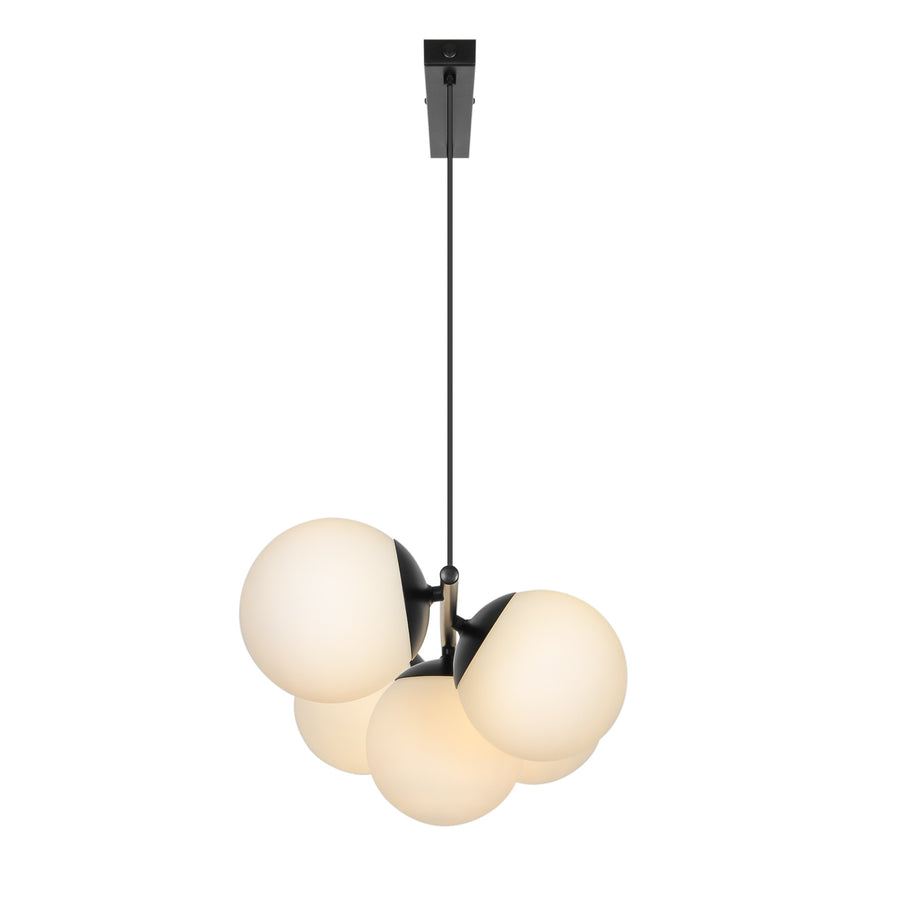 Suspension Lilly 5-spot, verre