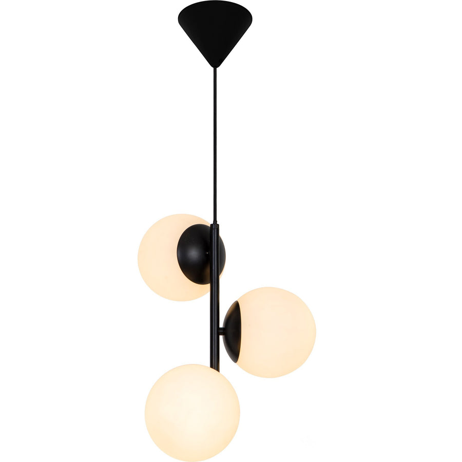 Suspension Lilly 3-Spot, verre
