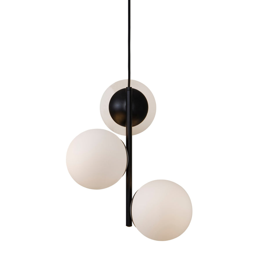 Suspension Lilly 3-Spot, verre