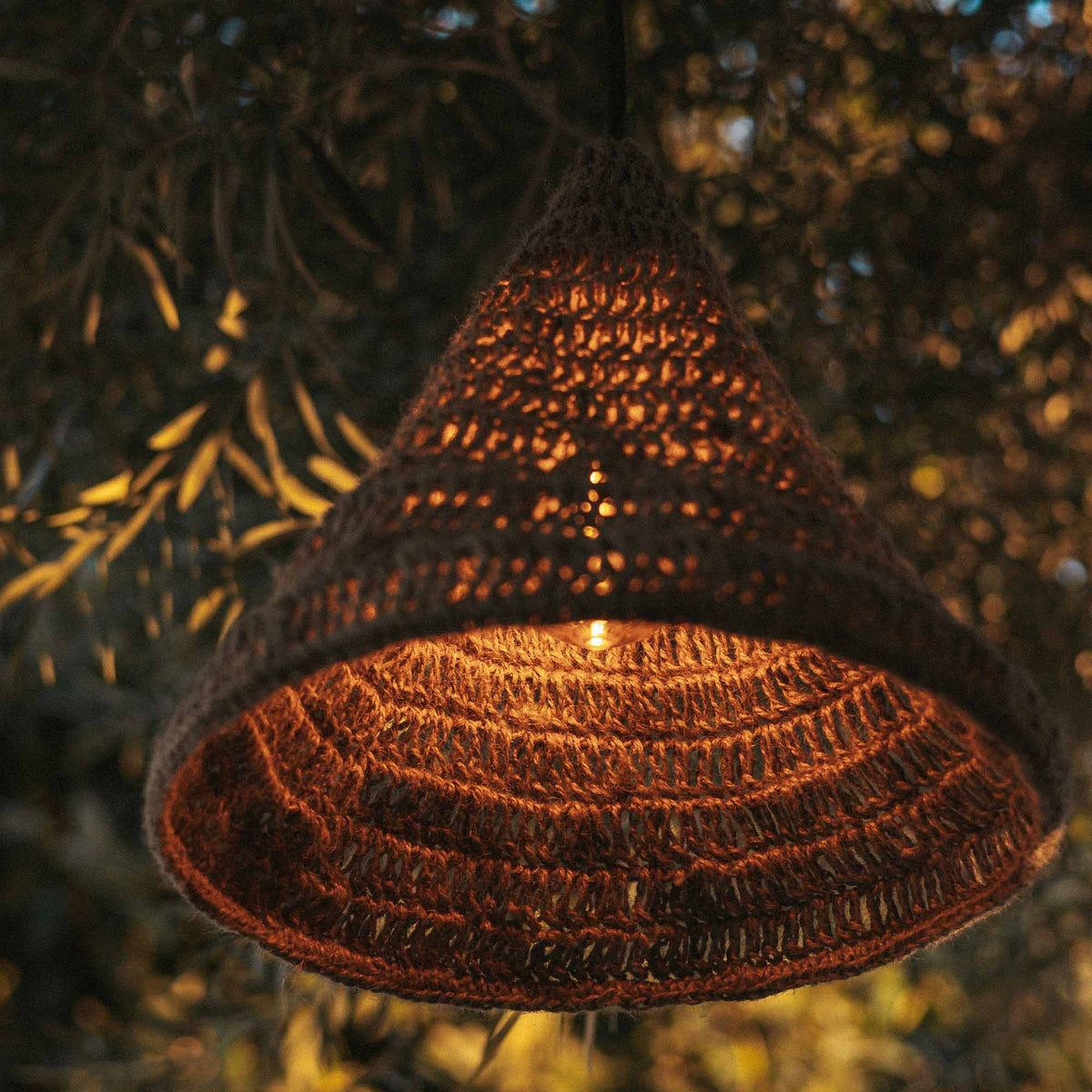 Suspension Maro à câble 5 m en fibres naturelles