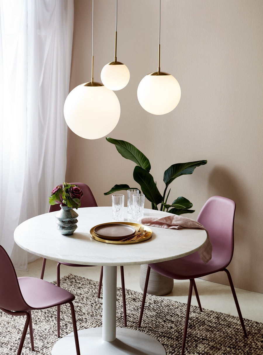 Suspension Grant 35 laiton, verre