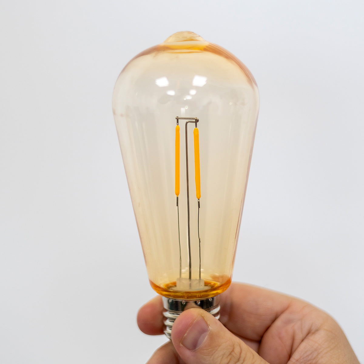 Ampoule LED filament ST64 E27 incassable, lot de 10