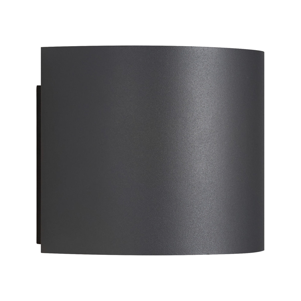 Vue de profil laissant apparaître la platine de fixation murale.