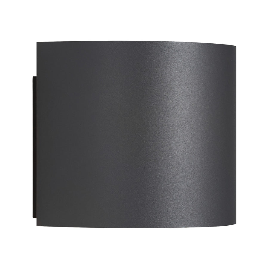 Vue de profil laissant apparaître la platine de fixation murale.