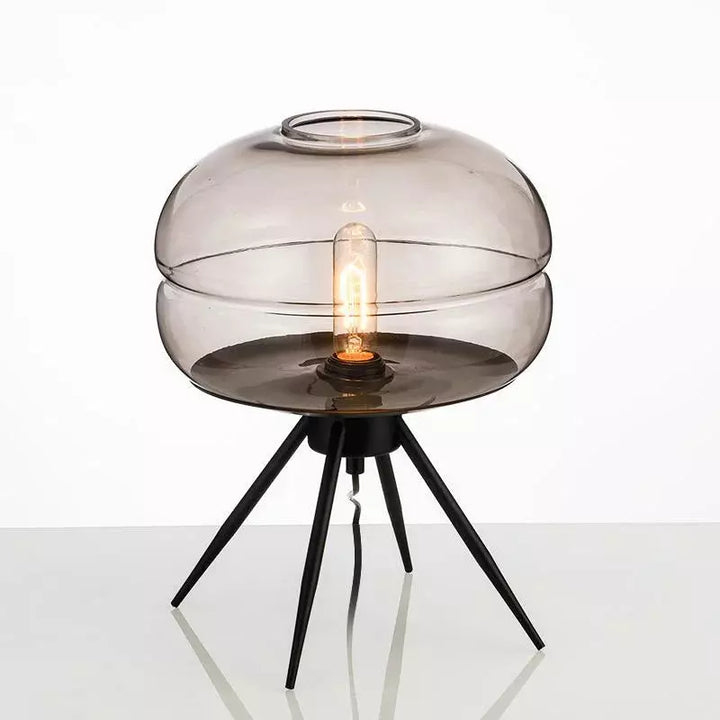 Lampe à Poser en Verre | Sphère Lumineuse | Designix - Lampe de chevet    - https://designix.fr/