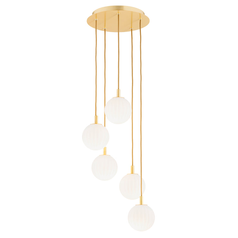 Suspension luminaire Paloma 5 lumières