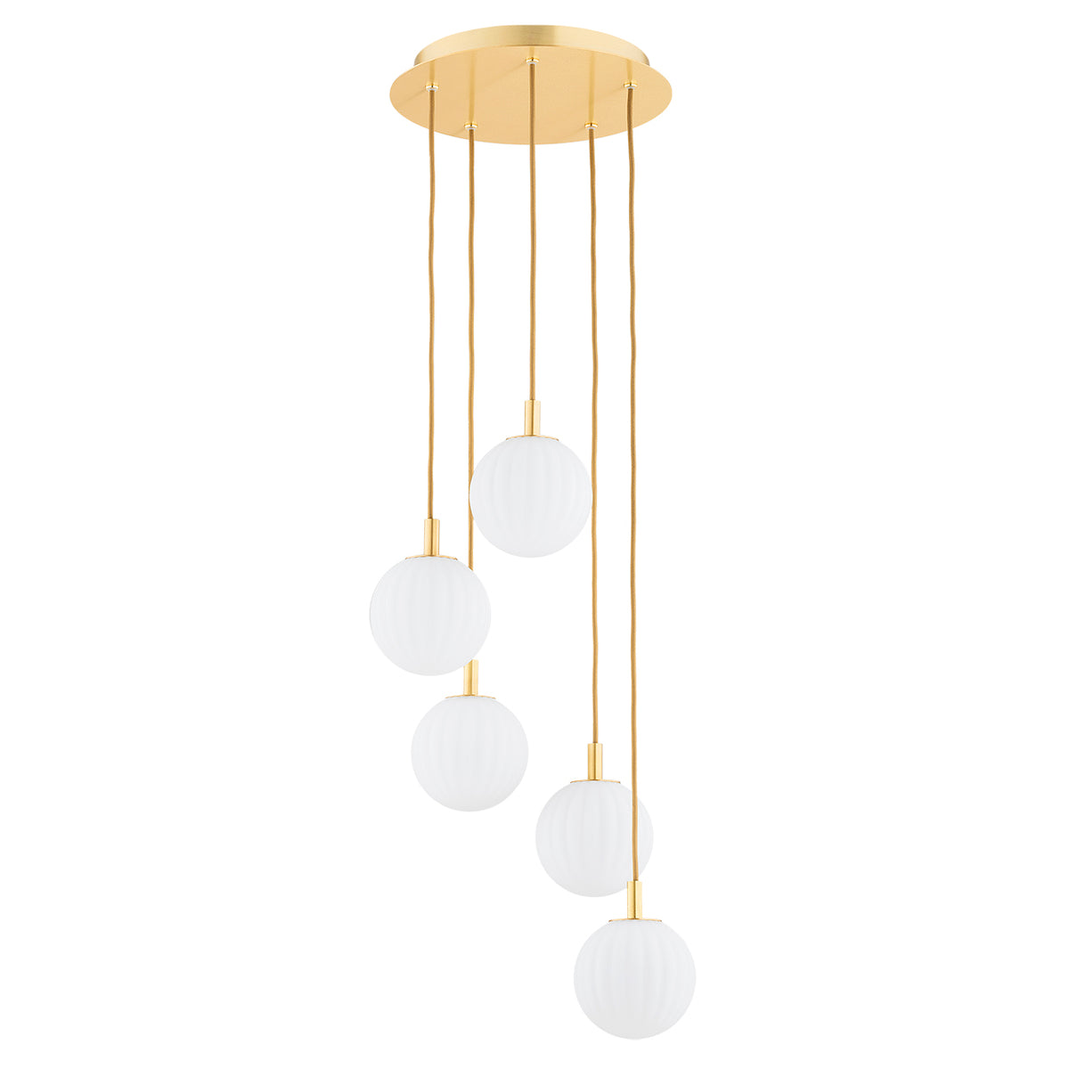 Suspension luminaire Paloma 5 lumières