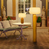 Lampadaire solaire Phoebe 140, style Art déco