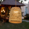 Suspension sans fil Positano en fibres naturelles