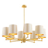 Lustre Princeton 8 lumières