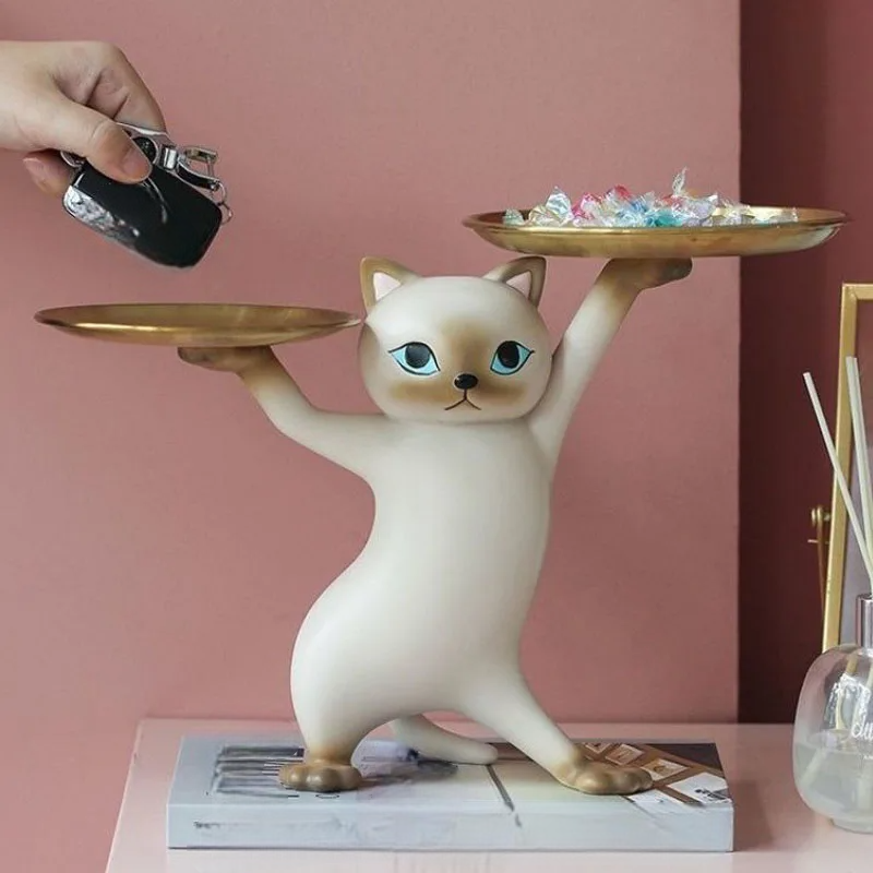 Bac de rangement pour figurines de chat | Designix -     - https://designix.fr