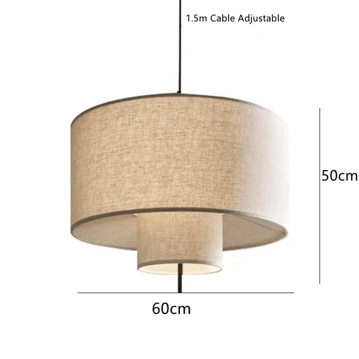 suspension bohème chic | Designix - Suspension luminaire Diamètre 60cm   - https://designix.fr/