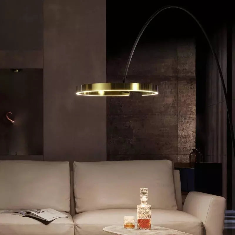 Lampadaire LED Design | Éclat Zen | Designix - Lampadaire    - https://designix.fr/