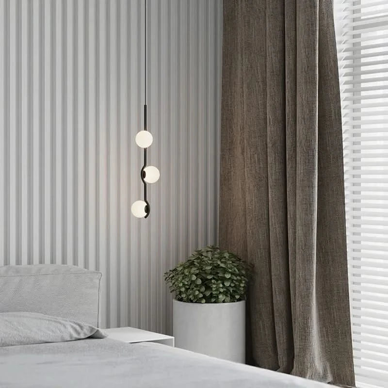 Lustre design plafond led or noir | Designix - Luminaire - https://designix.fr