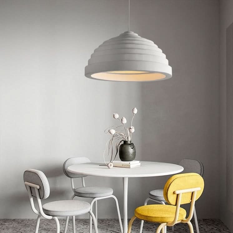 Suspension moderne avec abat-jour au design arrondie Jorja | Designix - Luminaire - https://designix.fr