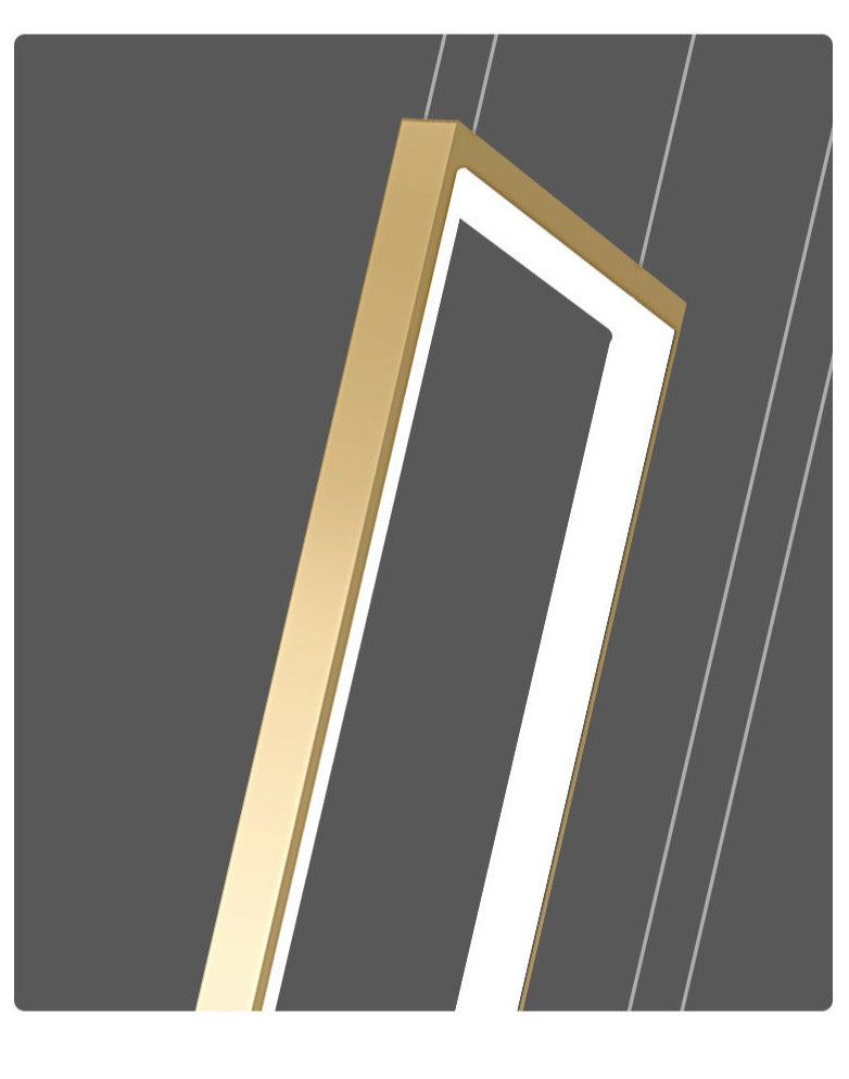 Lampe Plafond Suspendu Rectangulaire | Géométrie Lumineuse | Designix - Suspension luminaire    - https://designix.fr/