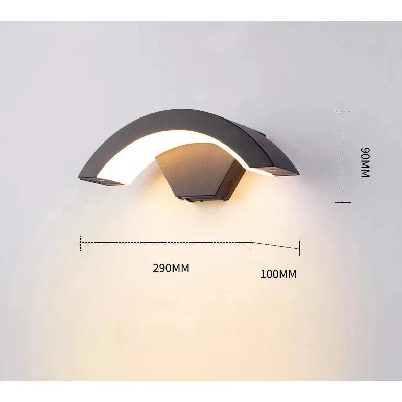 Lampe Extérieur avec Détecteur Design | SécuriLuxe | Designix - Applique murale extérieur Blanc Chaud (2700-3500K)   - https://designix.fr/