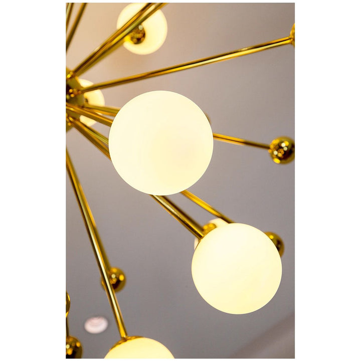 Luminaire Suspension Boule Design | Sphère Éclatante | Designix - Lustre    - https://designix.fr/