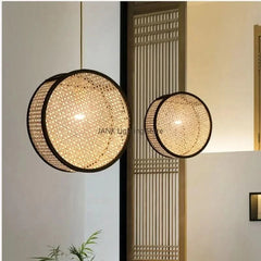 Suspension boule rotin | Nima