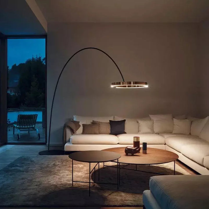 Lampadaire LED Design | Éclat Zen | Designix - Lampadaire    - https://designix.fr/