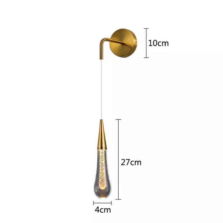 applique murale minimaliste boule | Designix -  B - Brass Warm White (2700-3500K)  - https://designix.fr/