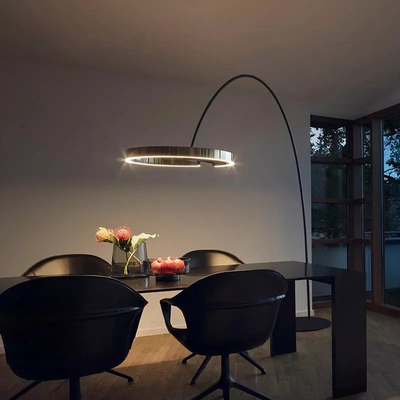 Lampadaire LED Design | Éclat Zen | Designix - Lampadaire    - https://designix.fr/