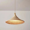 Suspension à led en rotin | Yumi