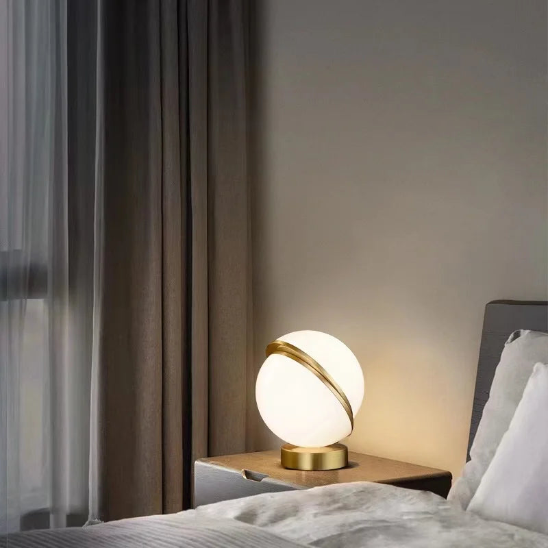 Lampe à Poser Design Italien | Sphère Luminosa | Designix - Lampe de chevet    - https://designix.fr/
