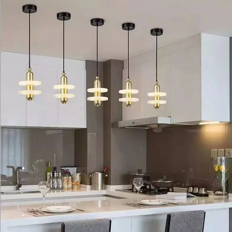 Marble Pendant Lights Dining Table Luxury Home Decor LED Hanging lamp Bedroom Bedside Kitchen Island Lighting Fixtures | Designix -     - https://designix.fr/