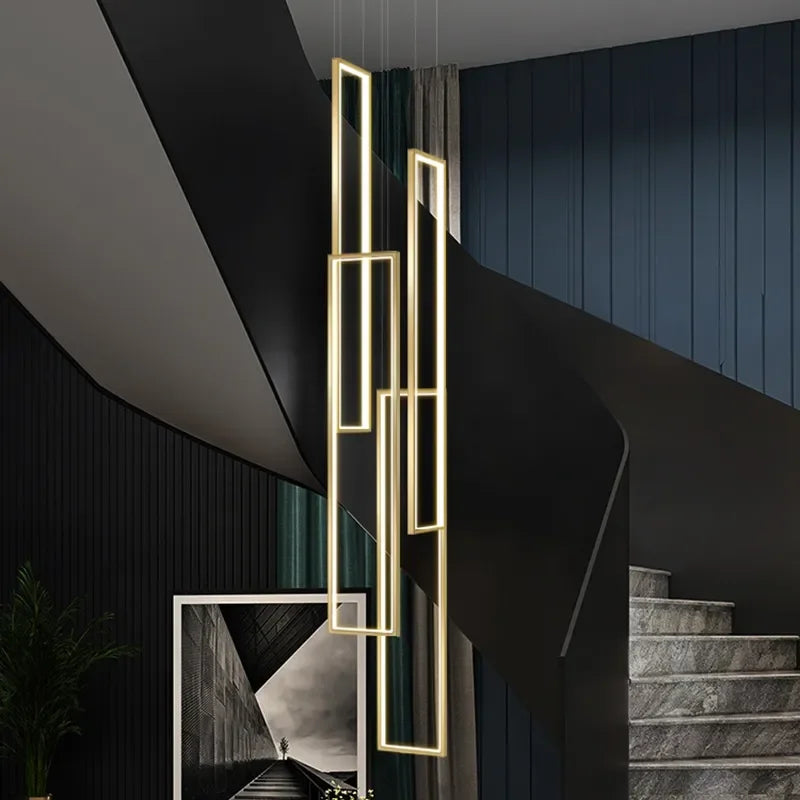 lampe plafond suspendu rectangulaire | Designix -     - https://designix.fr/