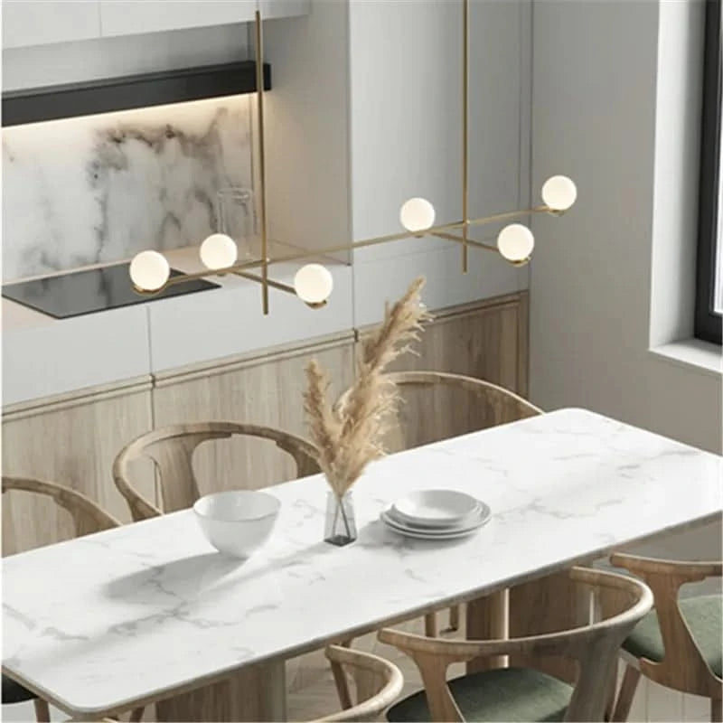 Lustre design plafond led or noir | Designix - Luminaire - https://designix.fr
