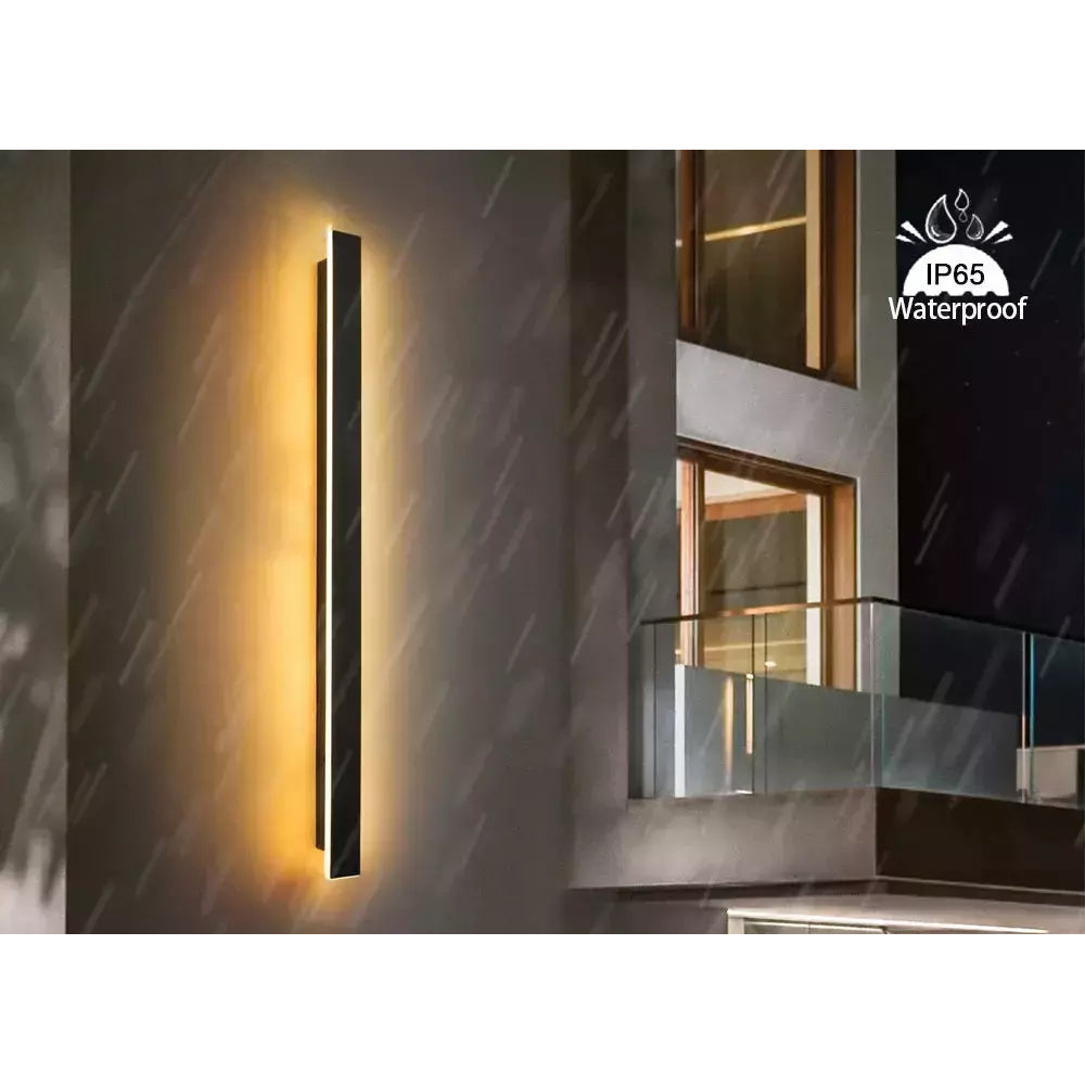Lampe murale longue LED IP65 Lampe murale étanche | Designix -     - https://designix.fr