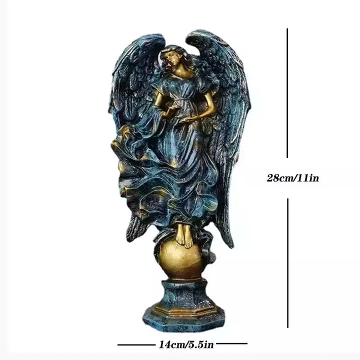 Prayer Angel Goddess Sculpture Ornament  Ancient Greek Mythological Figures Lucky Statue Office Study New Room Home Decor | Designix -  A   - https://designix.fr/