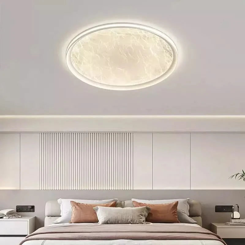2024 Bedroon Lamps LED Chandeliers Lights For Living Room Study Room Kitchen Ripple Effect Minimalist Home Decor Circular Lamps | Designix -     - https://designix.fr/