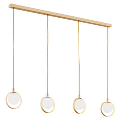 Suspension luminaire Saturnia 4 lumières