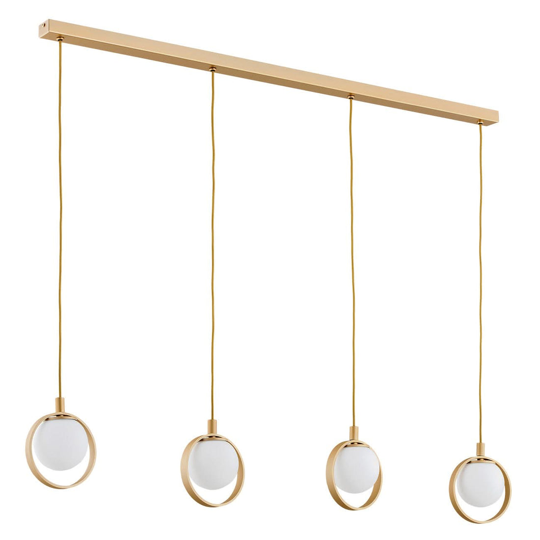 Suspension luminaire Saturnia 4 lumières