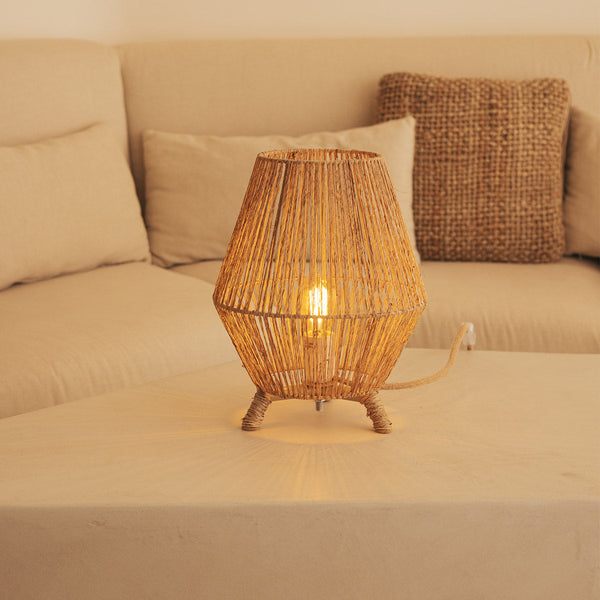 Lampe à poser Sisine 30 en fibres naturelles