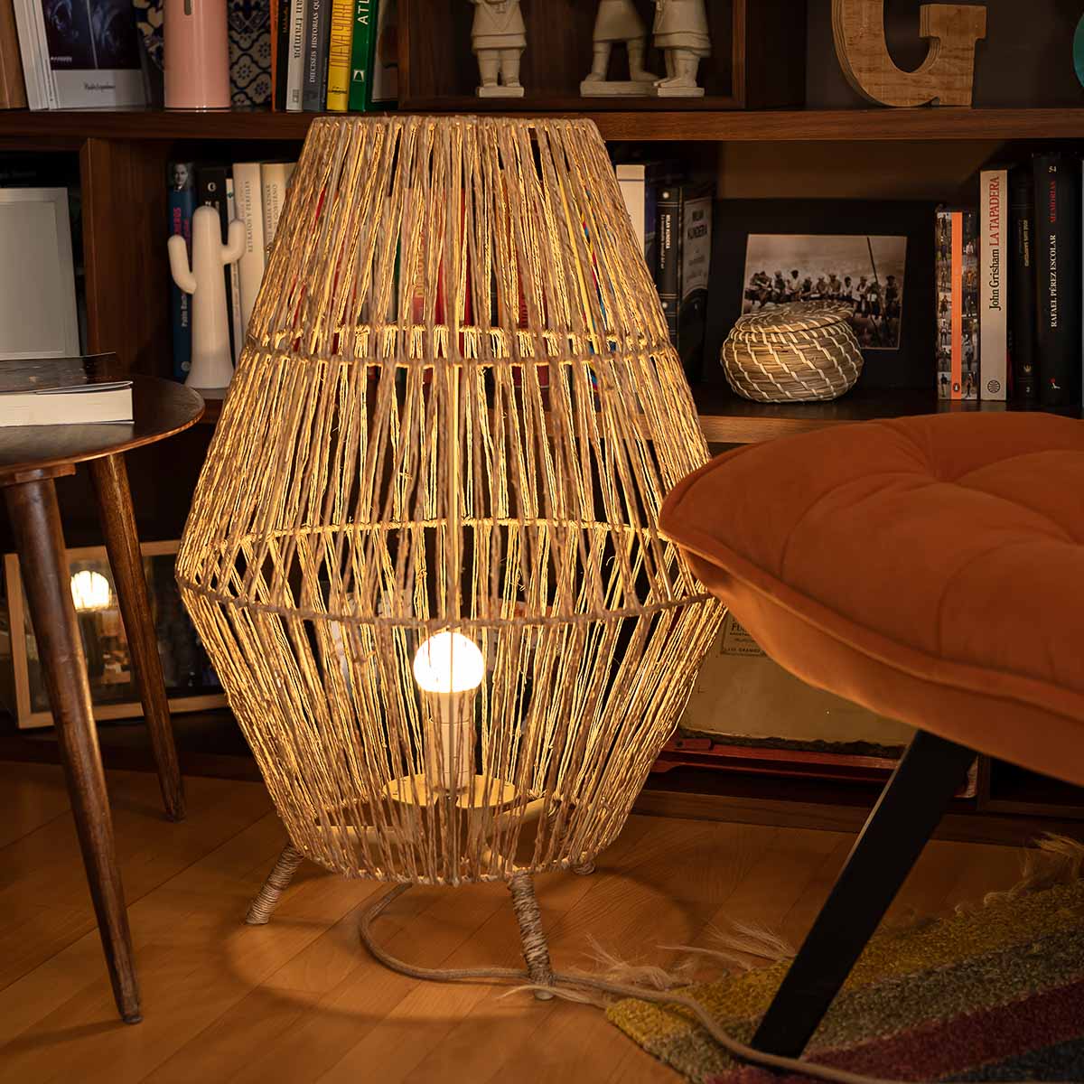 Lampe décorative Sisine 70 In and Out en fibres naturelles