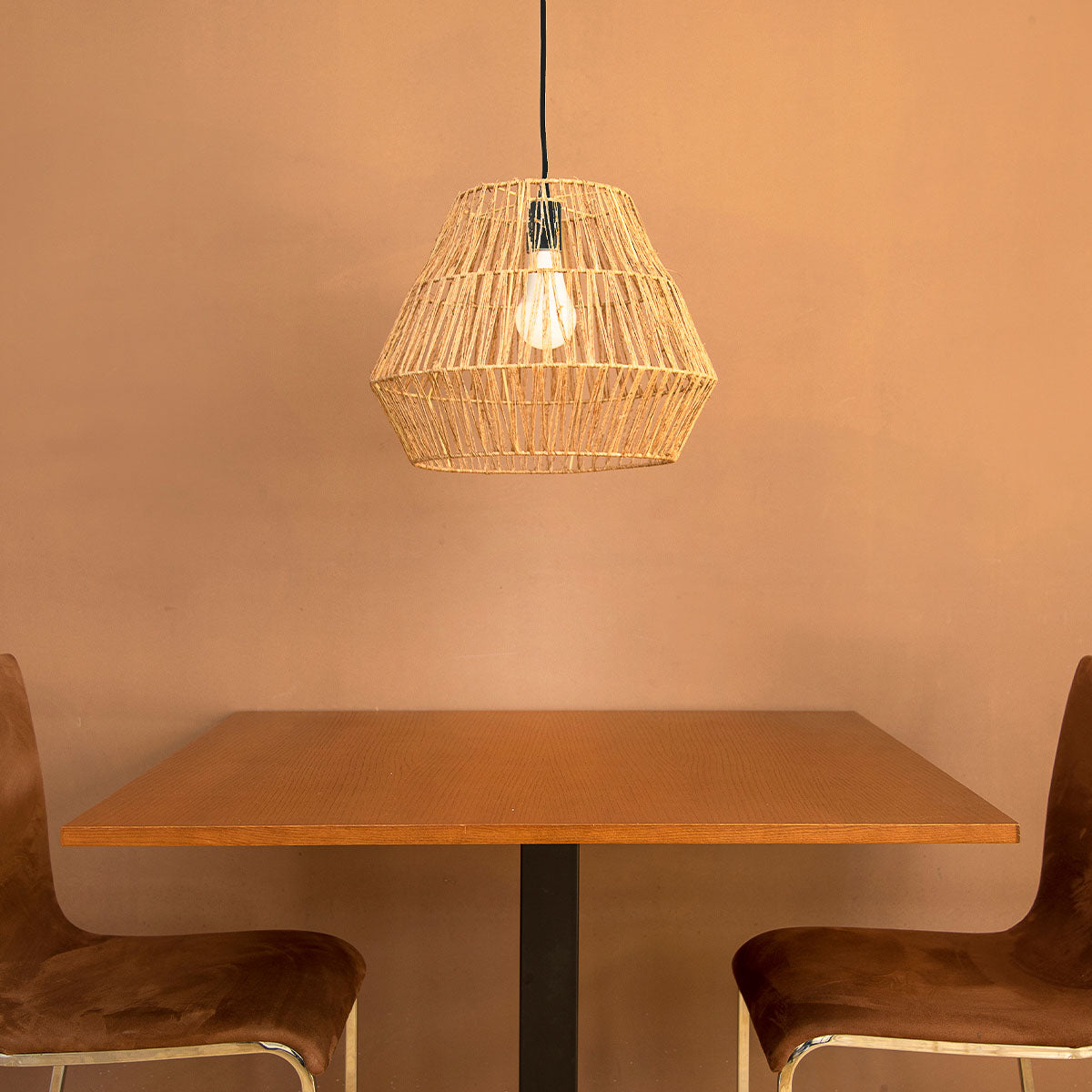 Suspension Sisine Hang en fibres naturelles
