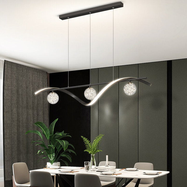 lustre-noir-design | Designix - Lustre - https://designix.fr