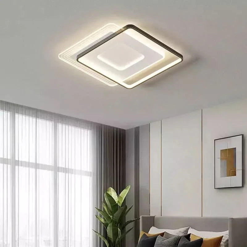 QIYIMEI Living Room Lamp LED Ceiling Lights For Study Dining Room Kitchen Home Decor Indoor Lighting Ceiling Mounted Light Techo | Designix -     - https://designix.fr/