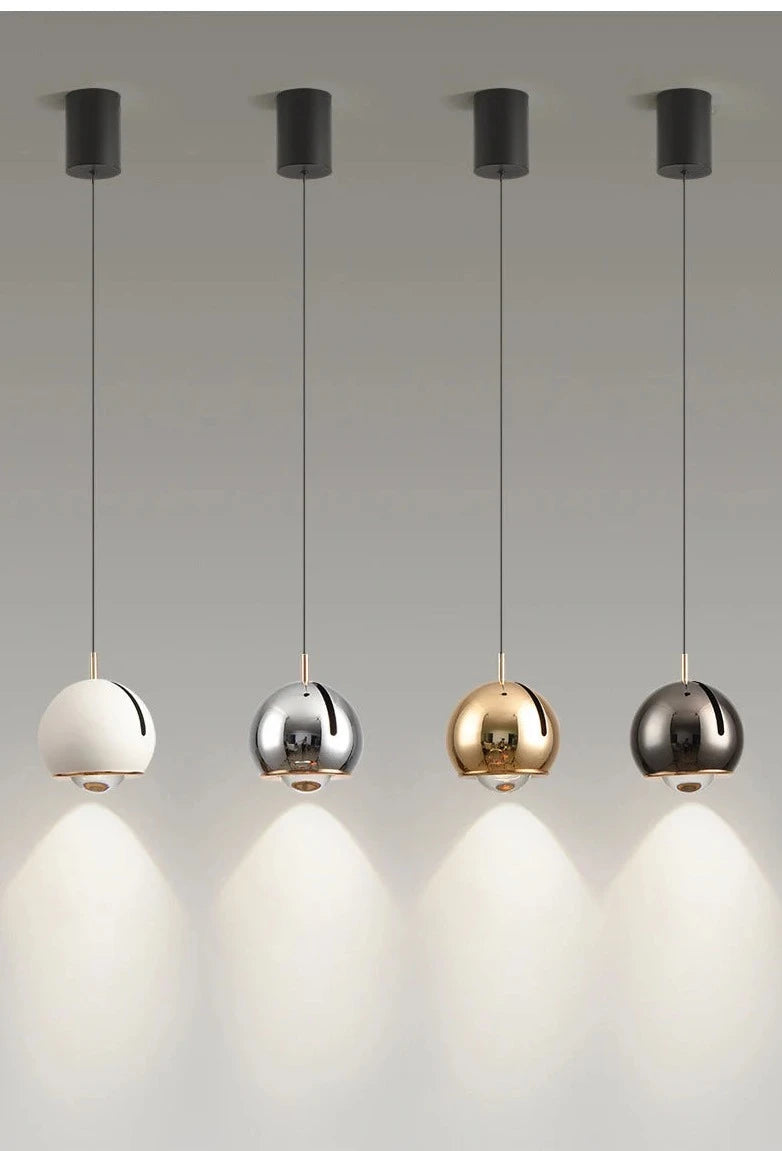 Luminaire Suspension Boule Réglable | Éclat Moderne | Designix - Suspension luminaire    - https://designix.fr/