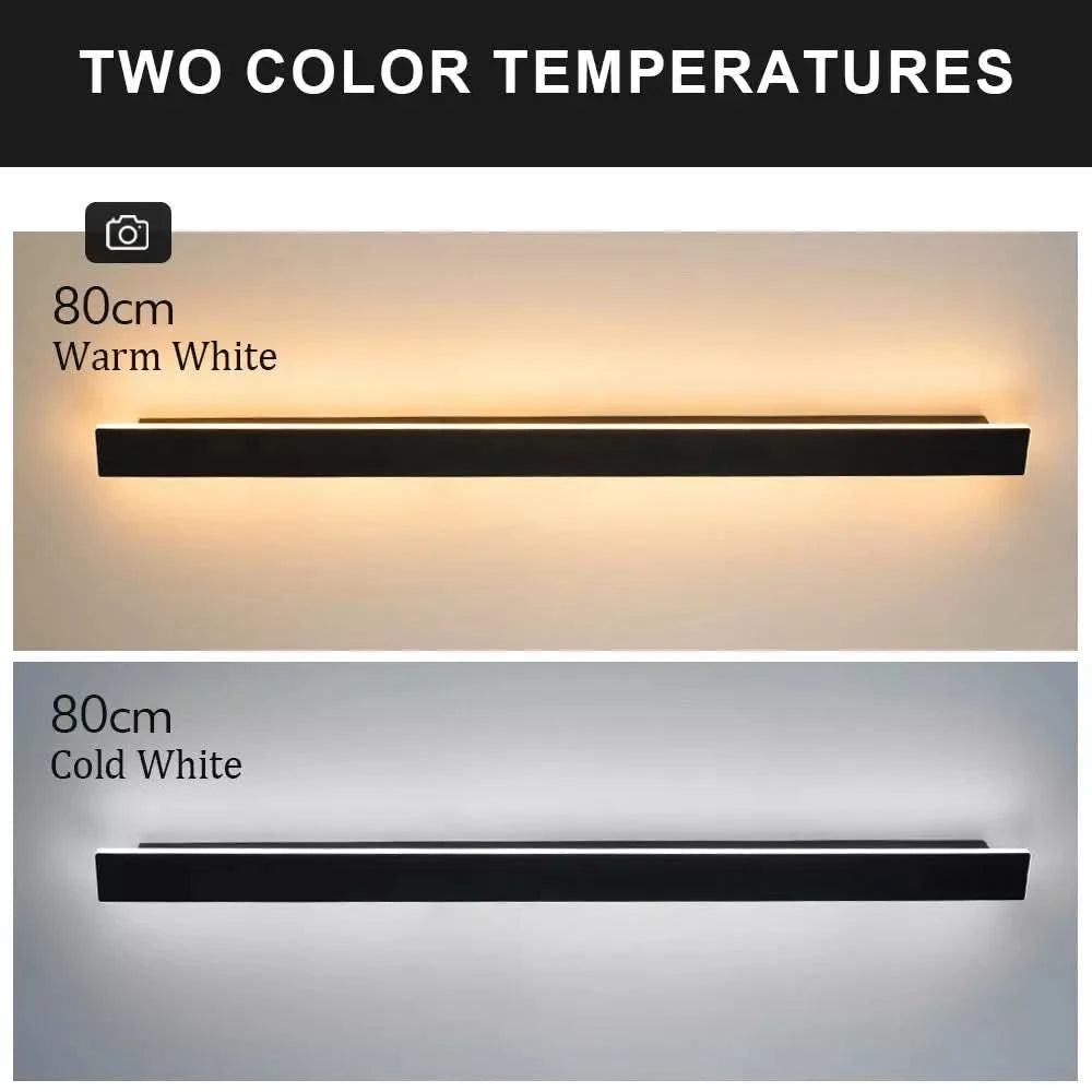 Outdoor Wall Light Modern Waterproof IP65 Aluminum Light Garden Villa Porch Sconce Light Outside Led Outdoor Lighting Wall Lamps | Designix -     - https://designix.fr