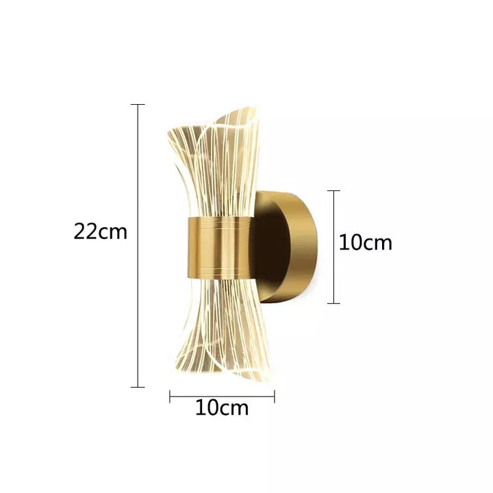 applique-murale-led-puissante | Designix -  Gold Warm White (2700-3500K)  - https://designix.fr/