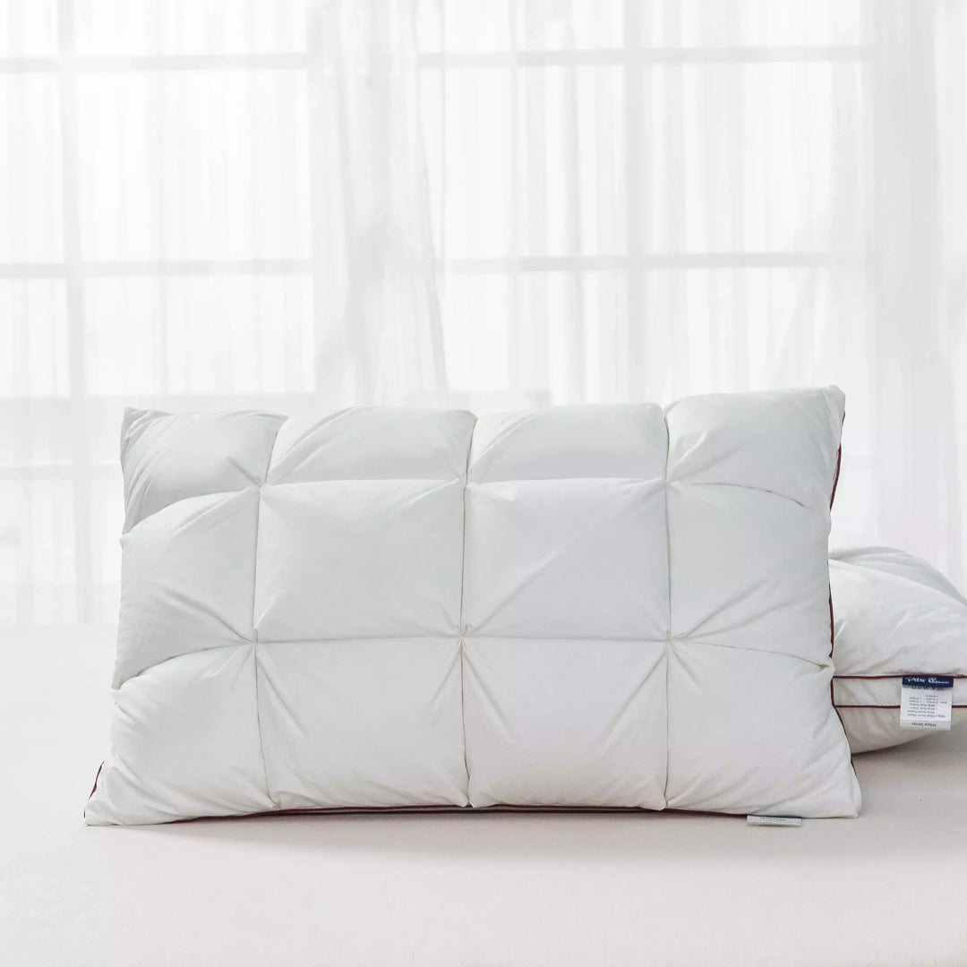 Oreiller en plumes de duvet d'oie blanc en pain 3D | Designix -     - https://designix.fr/