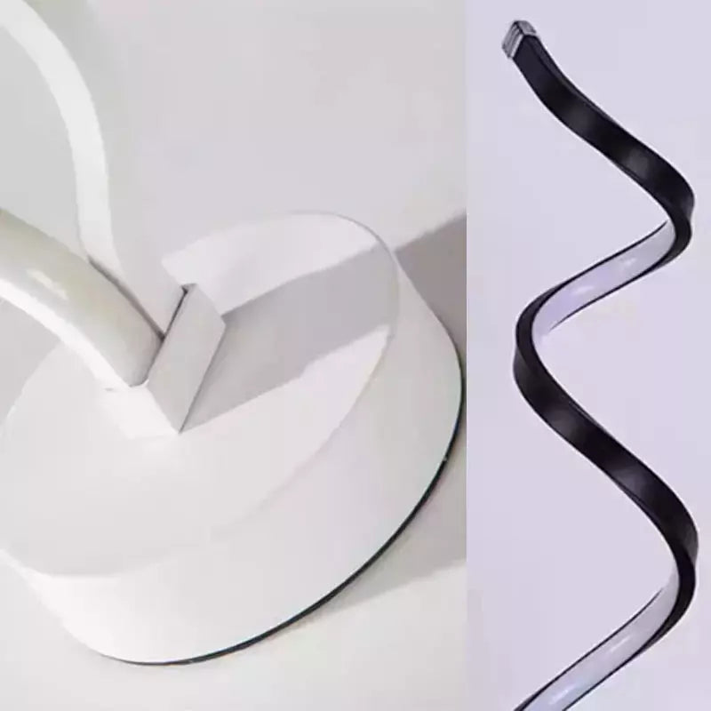 Lampe spirale LED | Designix -     - https://designix.fr/