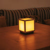 Lanterne solaire portative Vega en bambou