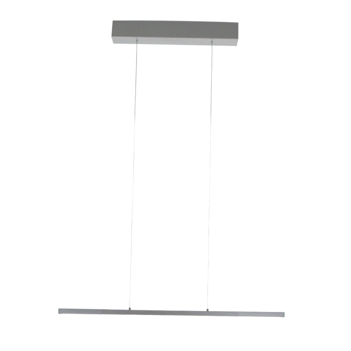 Suspension luminaire Bande argenté