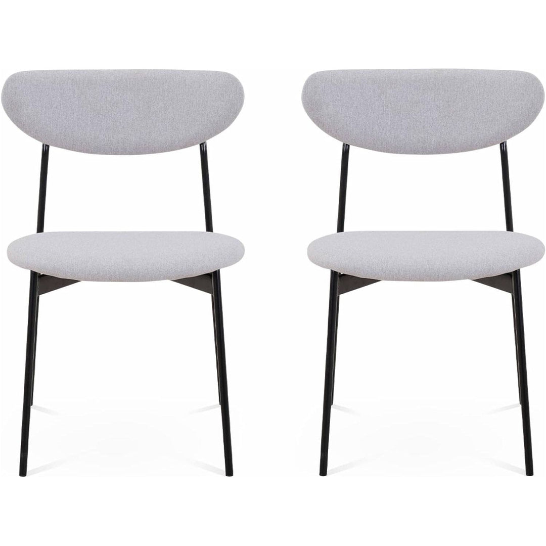 "Chaises Scandinaves Vintage Grises" | Designix - 3333    - https://designix.fr/